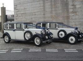 Vintage wedding car hire in Southsea